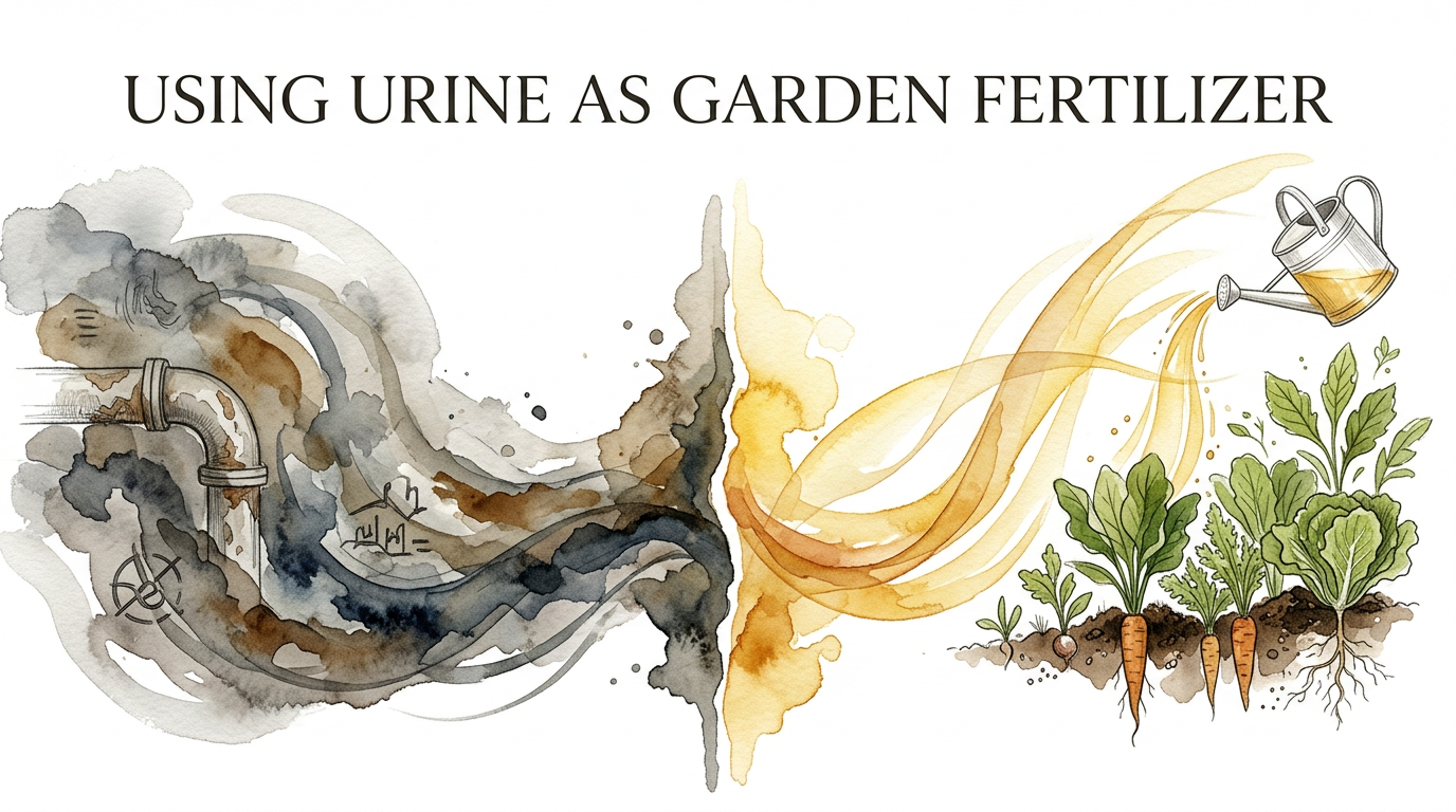 Using Urine As Garden Fertilizer