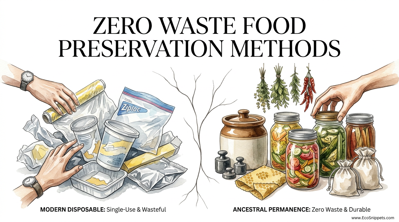 Zero Waste Food Preservation Methods