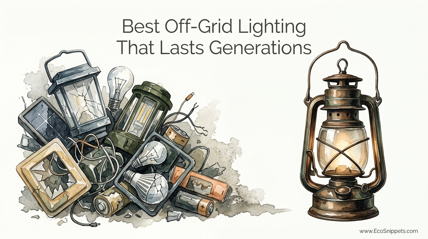 Best Off-Grid Lighting That Lasts Generations