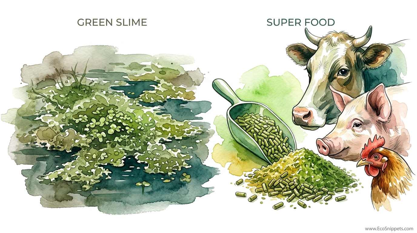 Duckweed For Livestock Feed