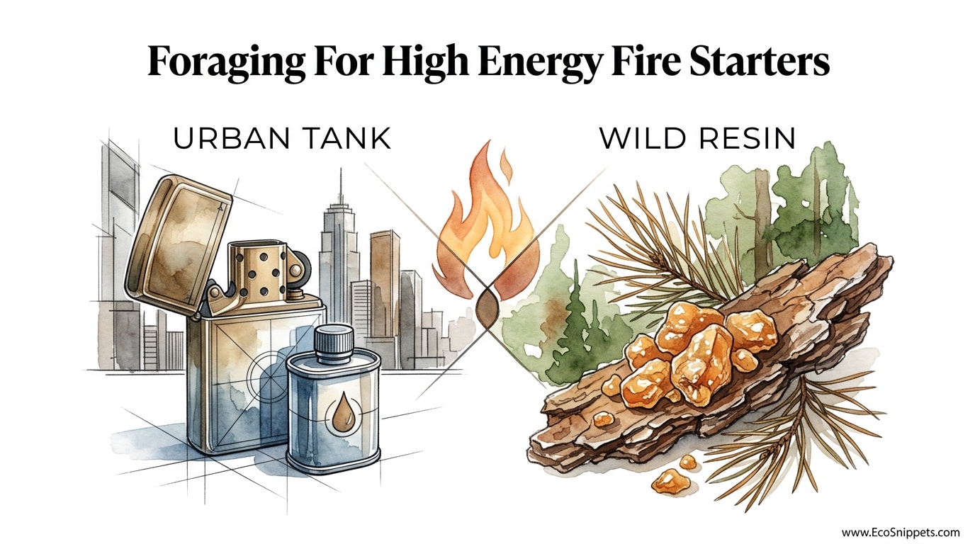 Foraging For High Energy Fire Starters