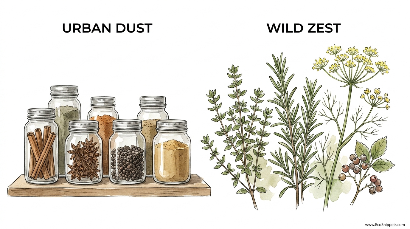 Foraging For Wild Spices And Seasonings