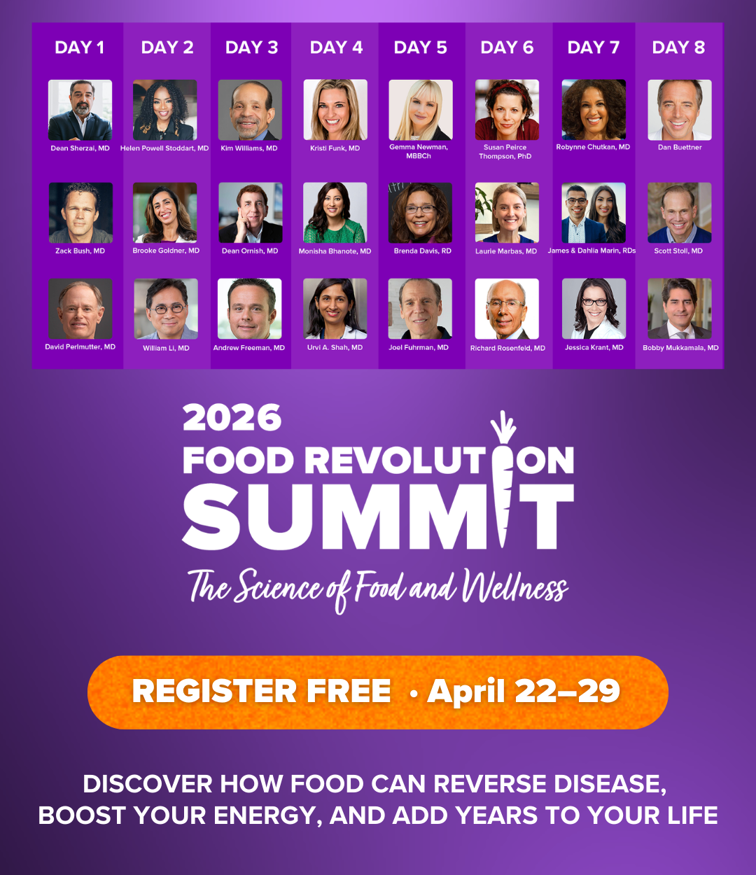 The Free Food Revolution Summit....