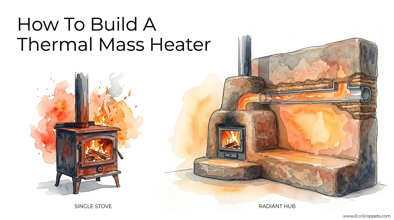 How To Build A Thermal Mass Heater