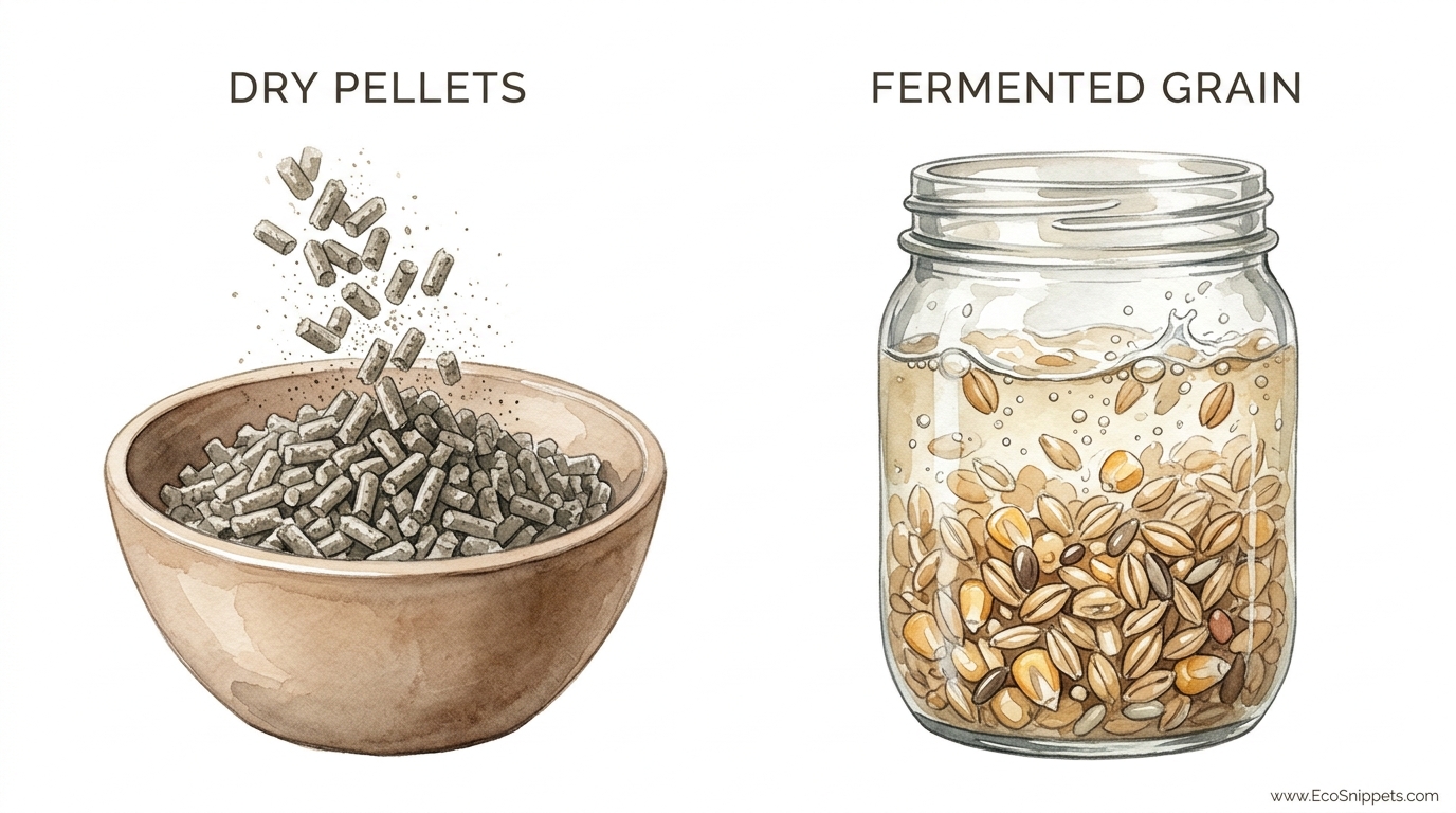 How To Ferment Chicken Feed For Better Egg Production