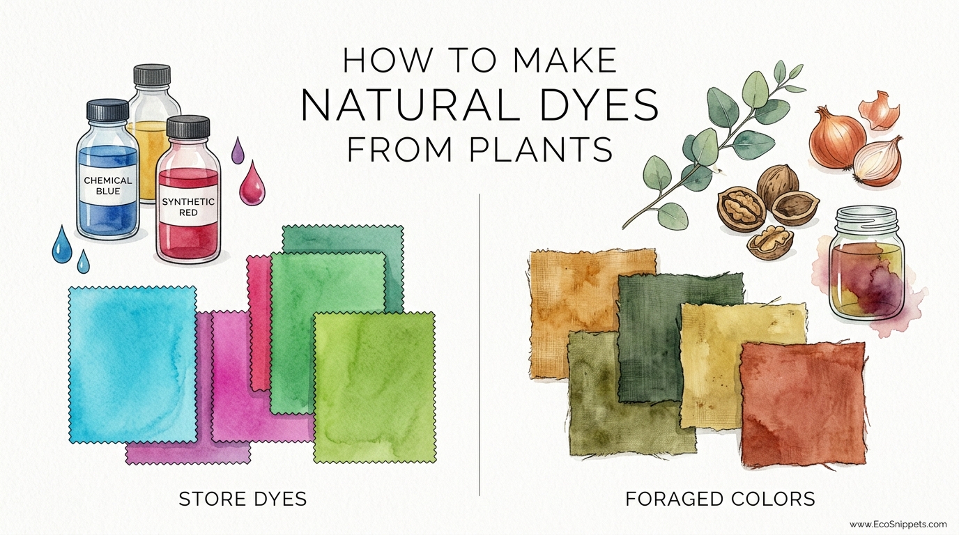 How To Make Natural Dyes From Plants