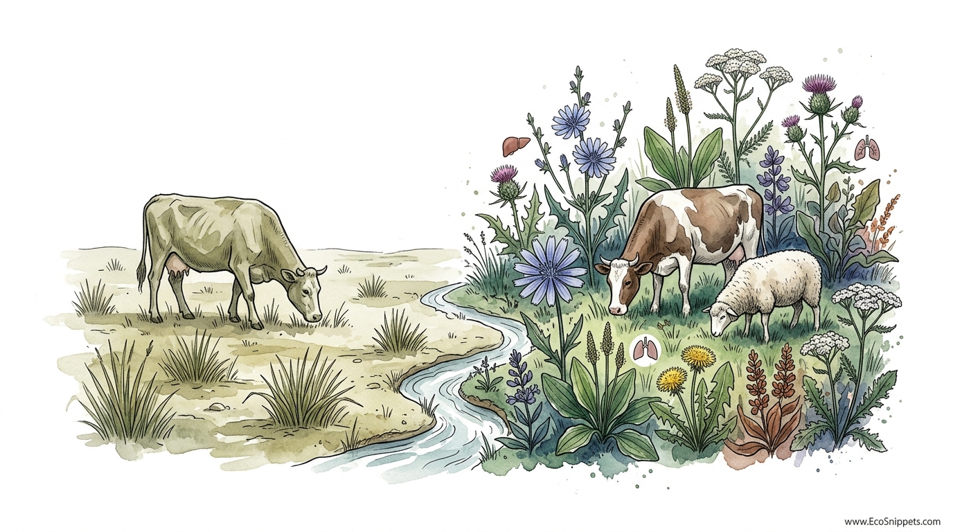Medicinal Pasture Plants For Livestock