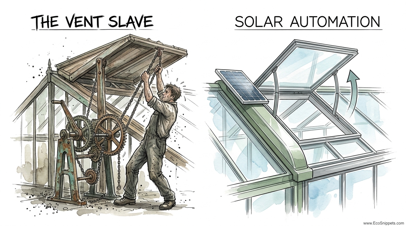 Passive Greenhouse Ventilation Systems