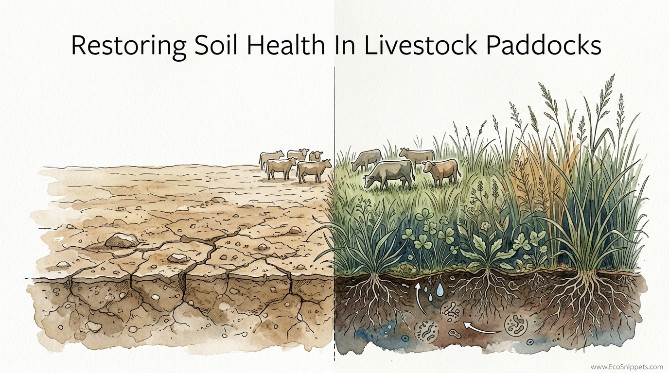 Restoring Soil Health In Livestock Paddocks