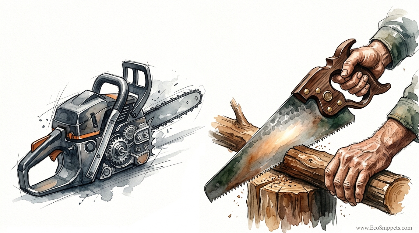 Why Every Permaculturist Needs A Forged Hand Saw