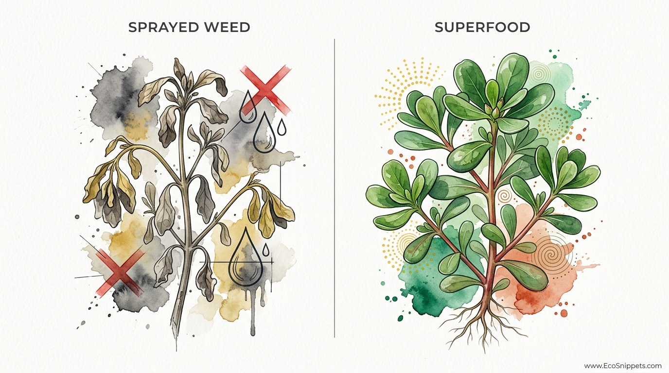 Why You Should Eat Purslane Instead Of Killing It