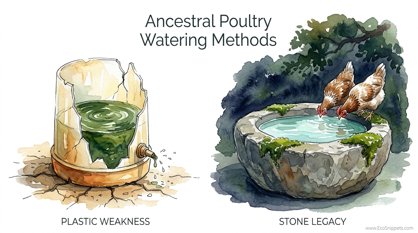 Ancestral Poultry Watering Methods