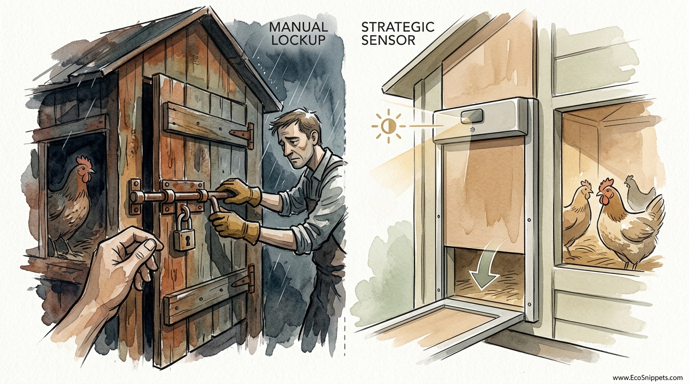 Automatic Chicken Coop Door Benefits