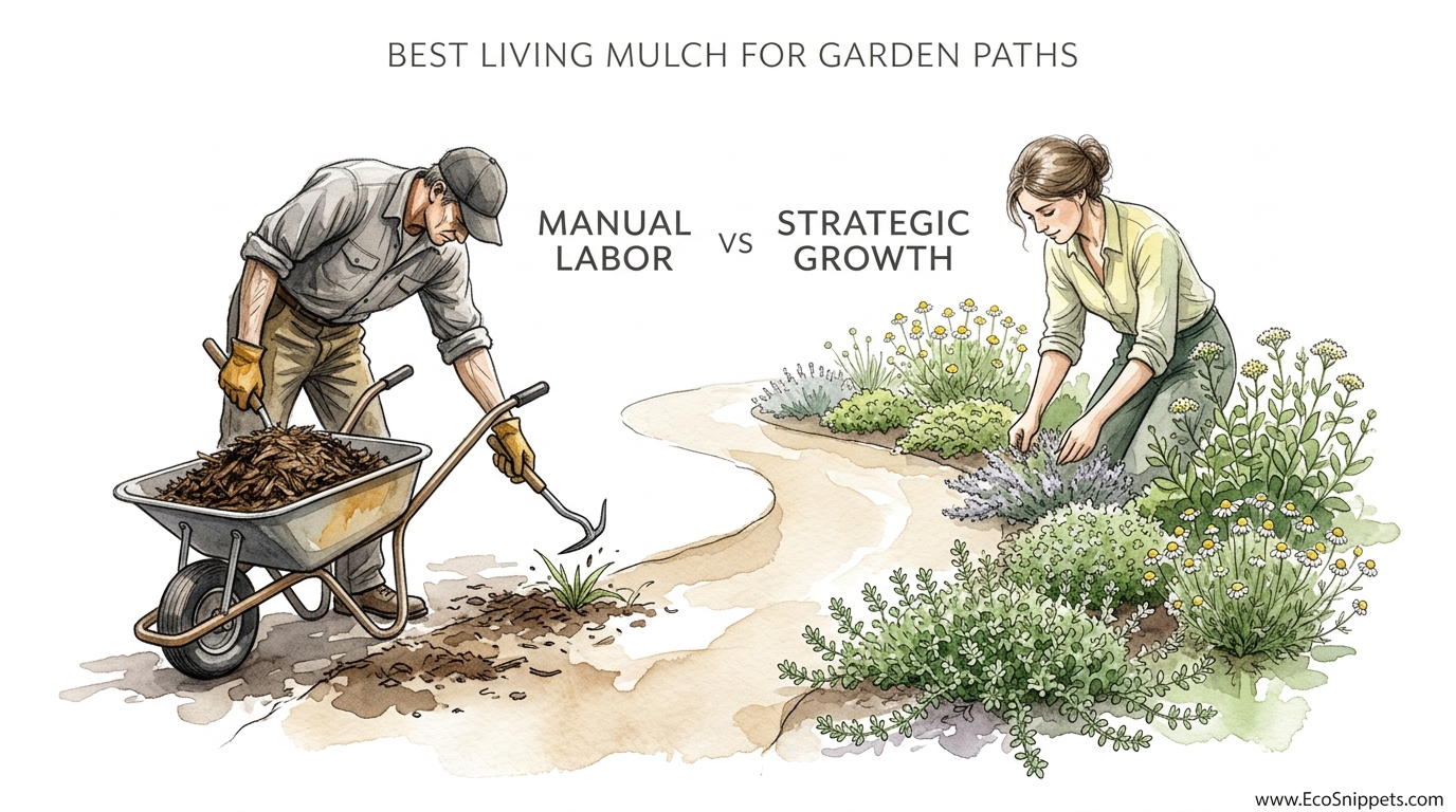 Best Living Mulch For Garden Paths