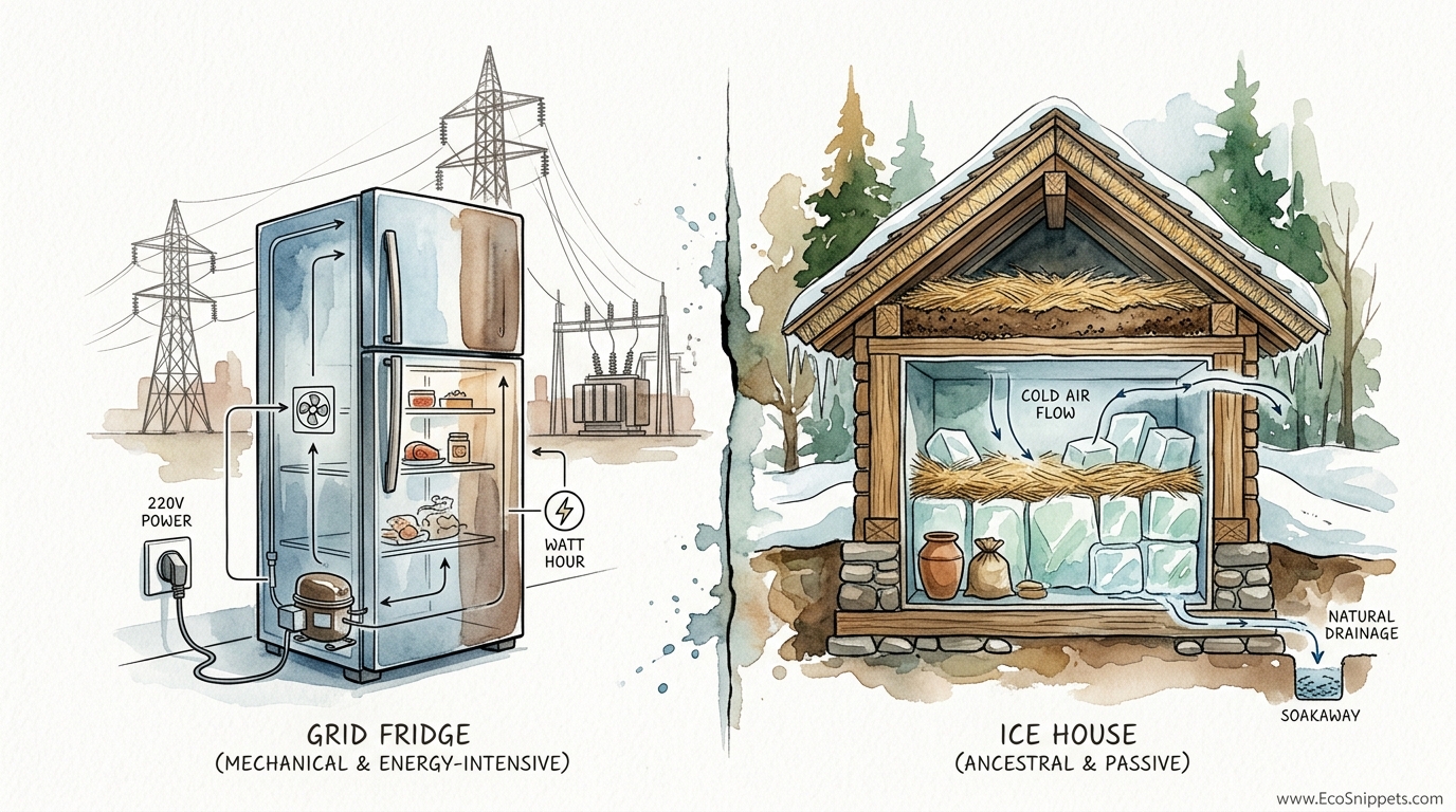 Building An Ancestral Ice House