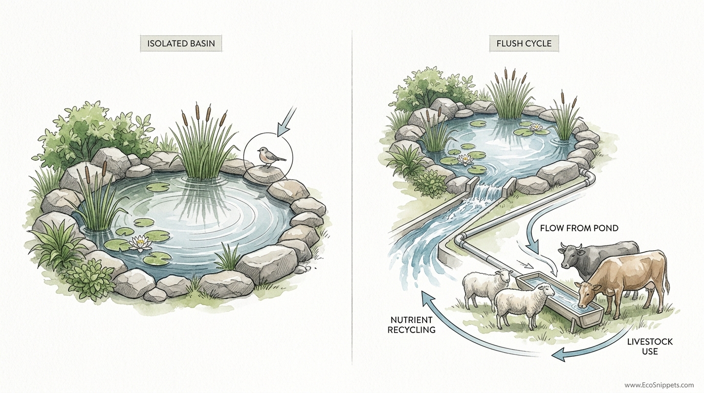 Connecting Backyard Ponds To Livestock Systems