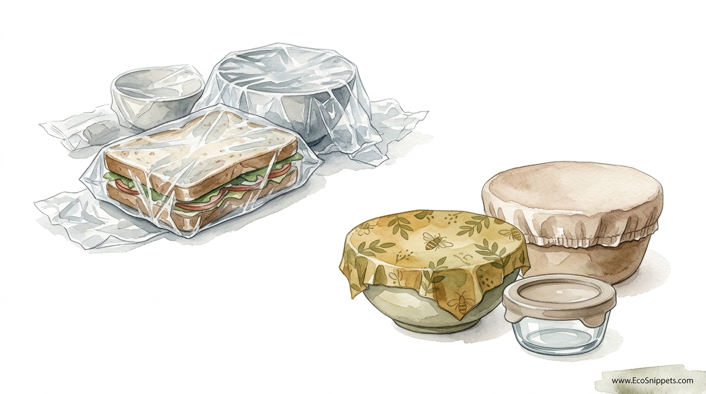 Eco Friendly Alternatives To Plastic Food Wrap