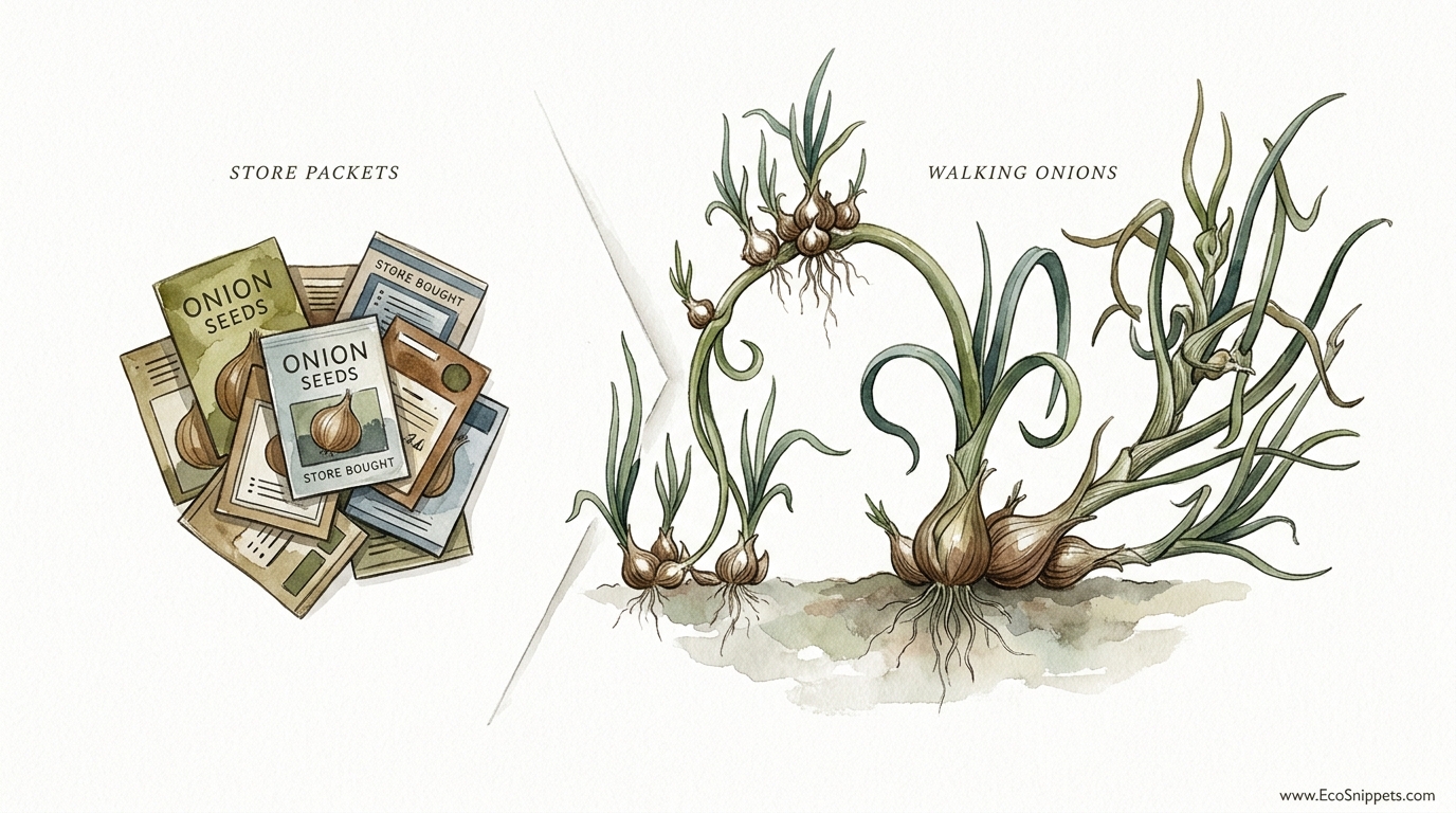 Growing Egyptian Walking Onions