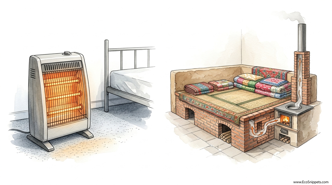 Heating Your Home With An Ancient Chinese Kang Bed