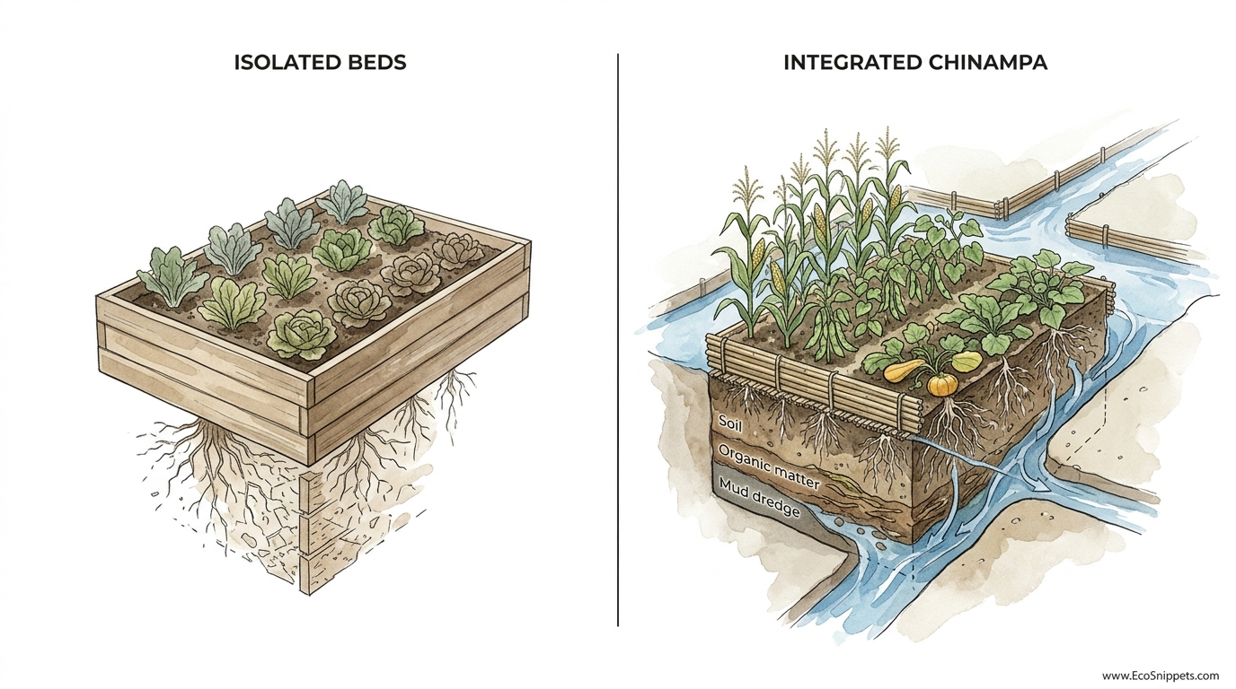 How Chinampas Work