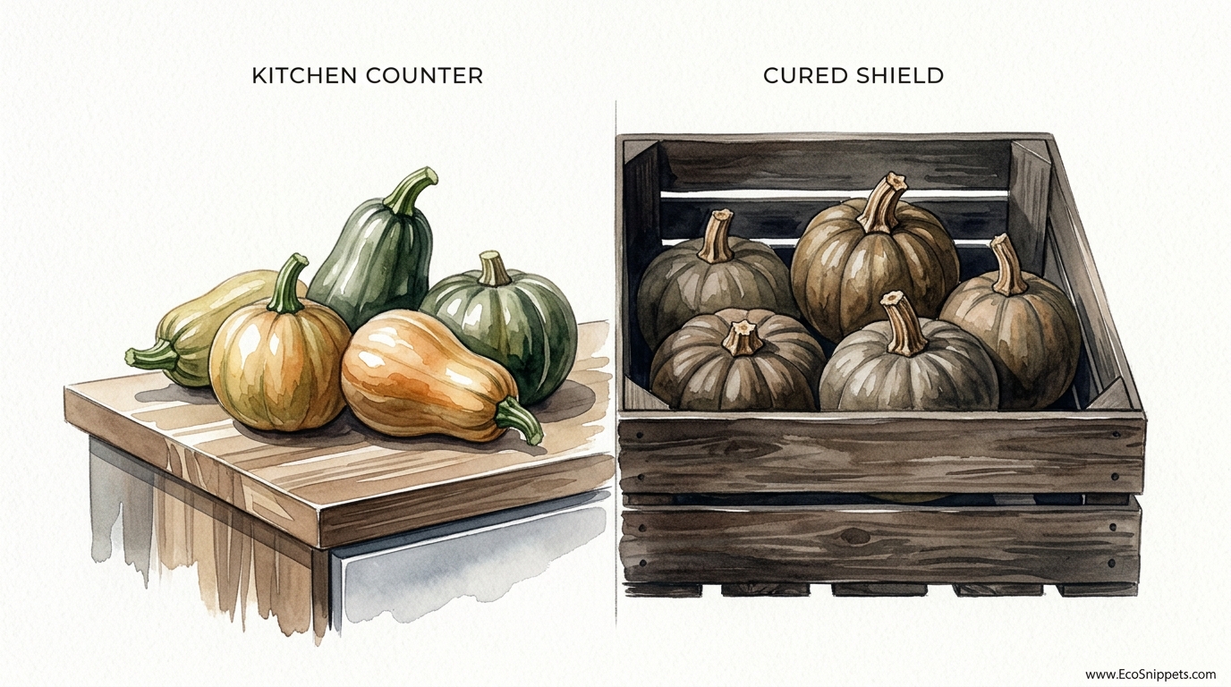 How To Cure Squash For Year-long Storage