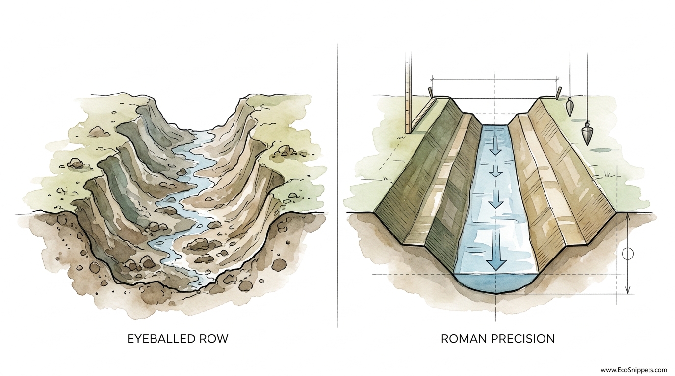 How To Level Swales Without A Laser Level