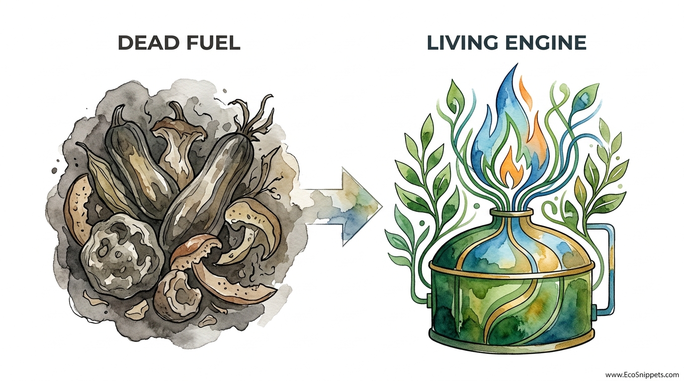 How To Make Free Cooking Gas From Kitchen Waste