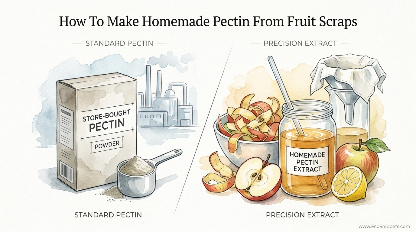 How To Make Homemade Pectin From Fruit Scraps