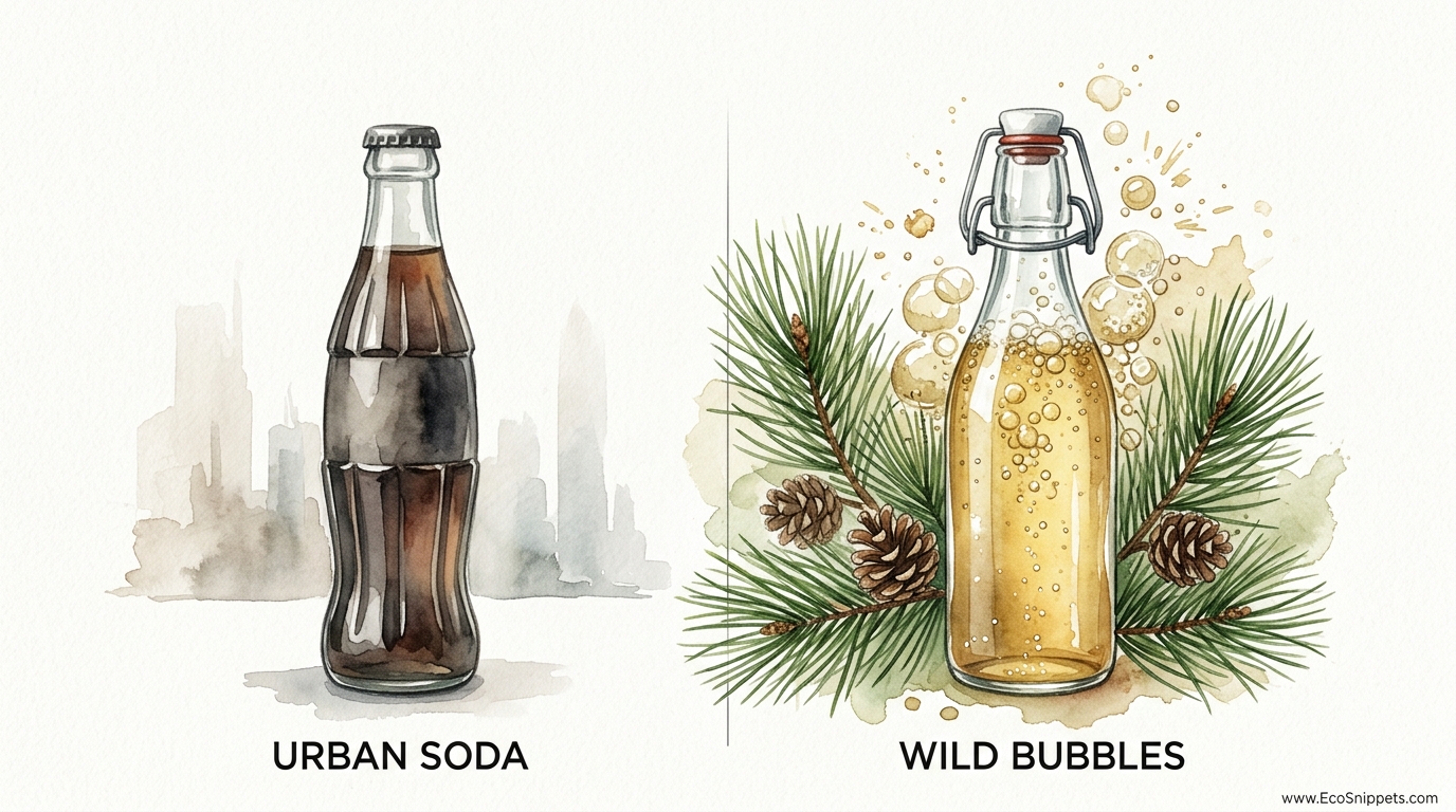 How To Make Pine Needle Soda At Home