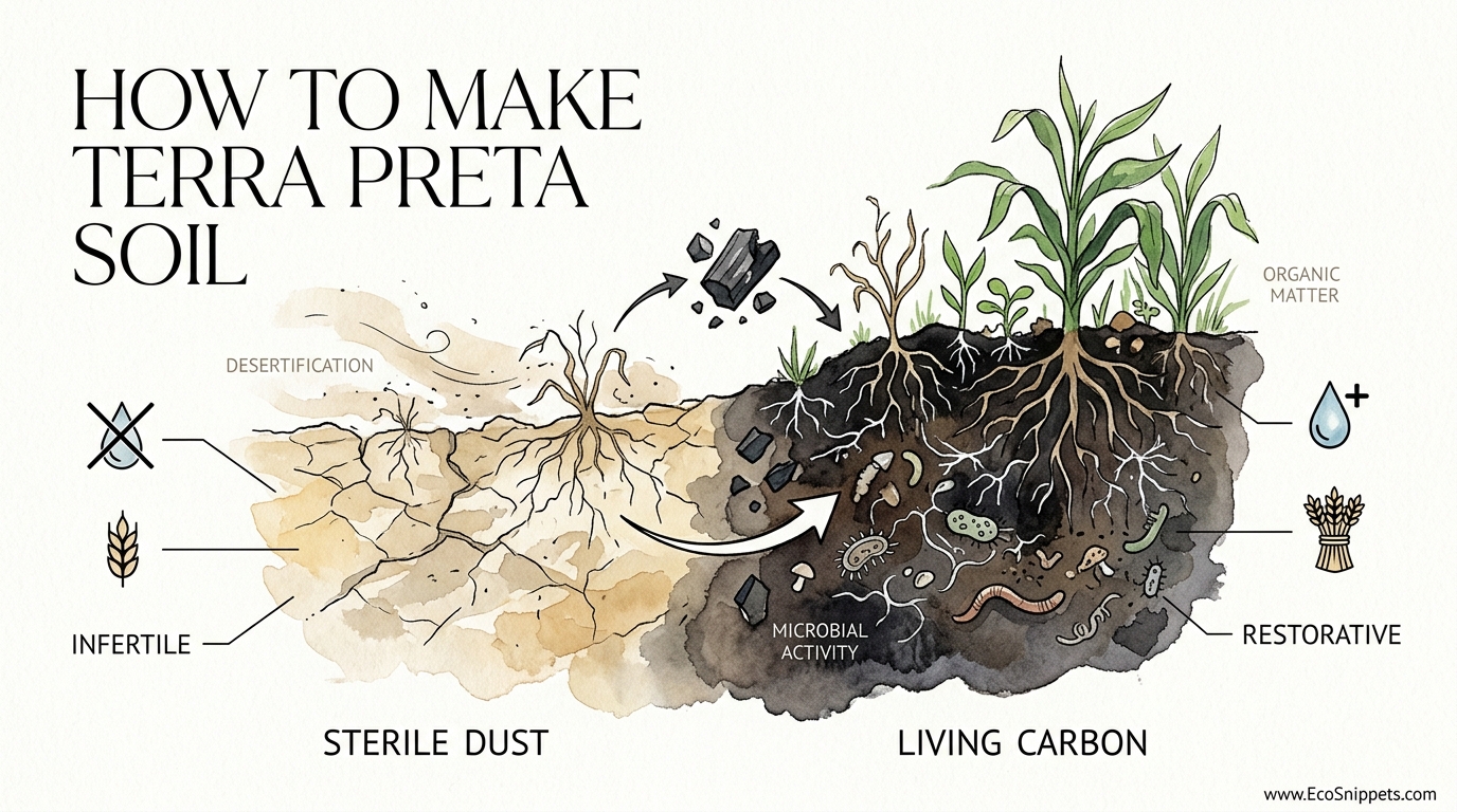 How To Make Terra Preta Soil