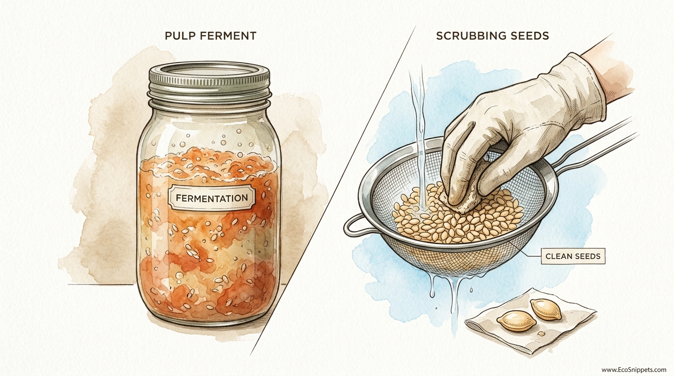 How To Save Tomato Seeds Using Fermentation