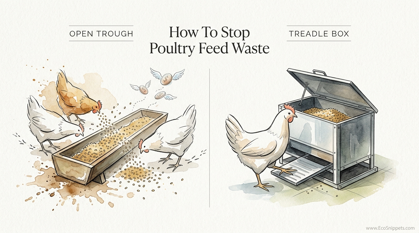 How To Stop Poultry Feed Waste