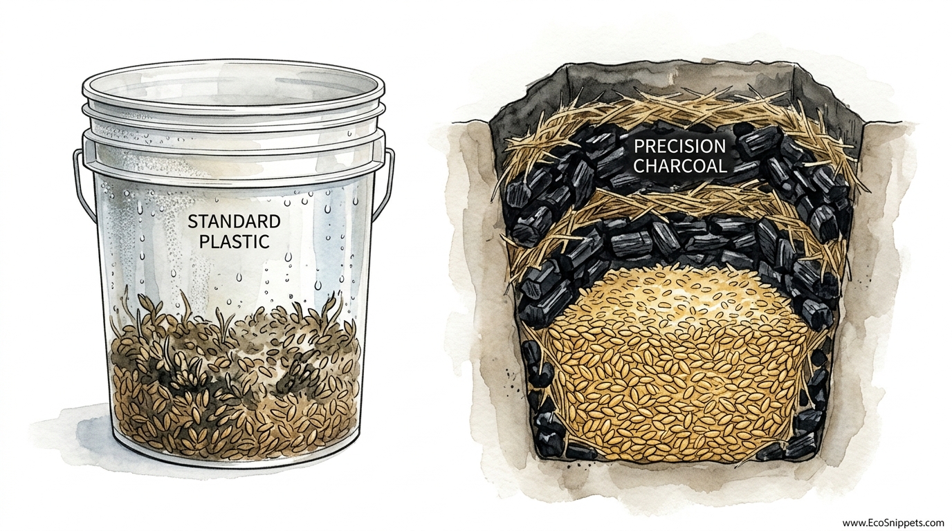 How To Store Grain For 10 Years