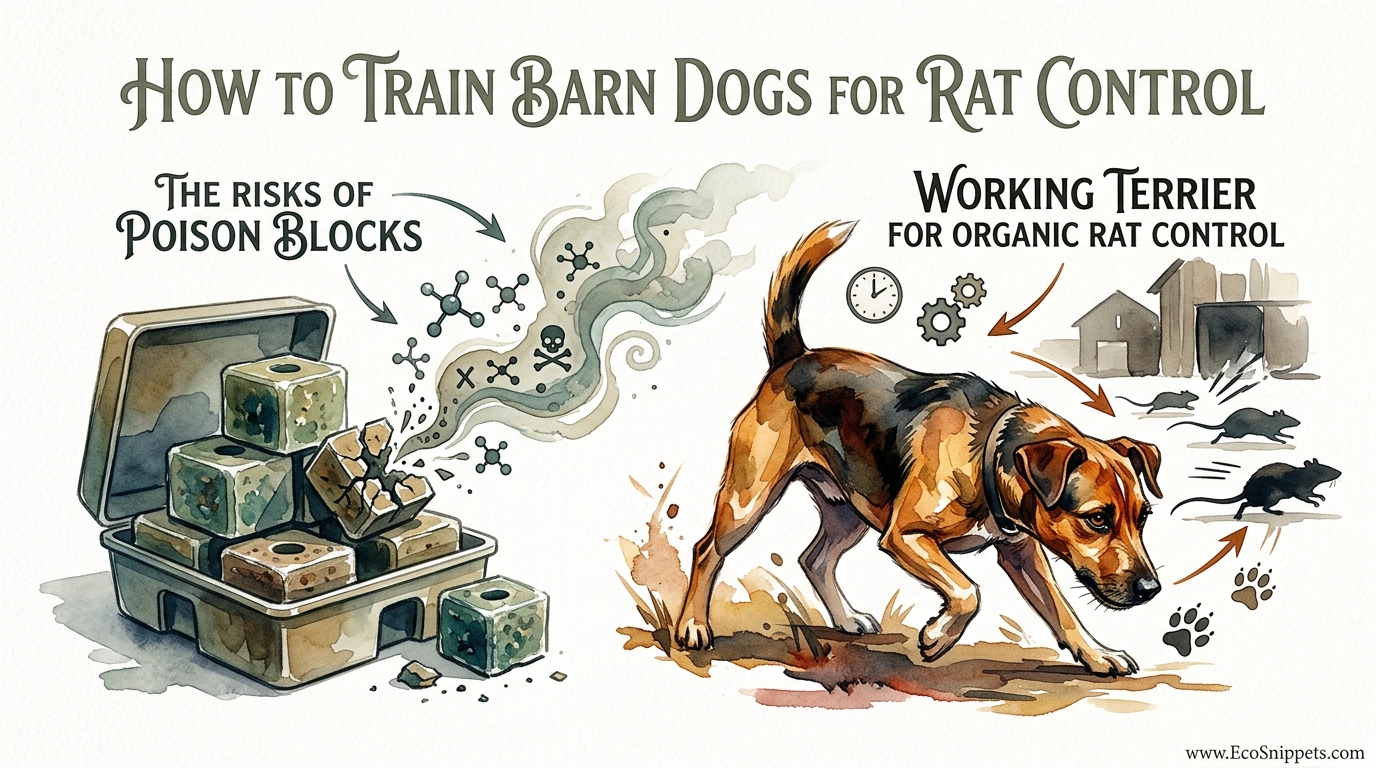 How To Train Barn Dogs For Rat Control