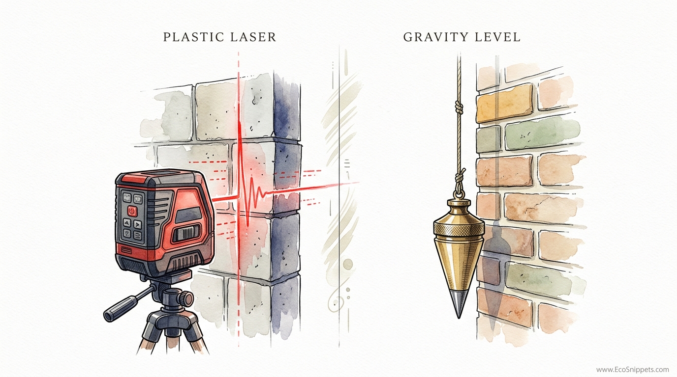 How To Use A Plumb Bob For Perfect Walls