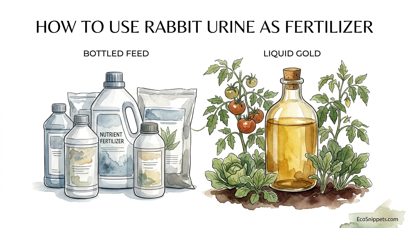 How To Use Rabbit Urine As Fertilizer