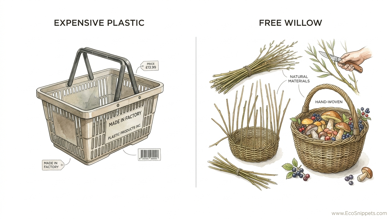 How To Weave A Foraging Basket For Free