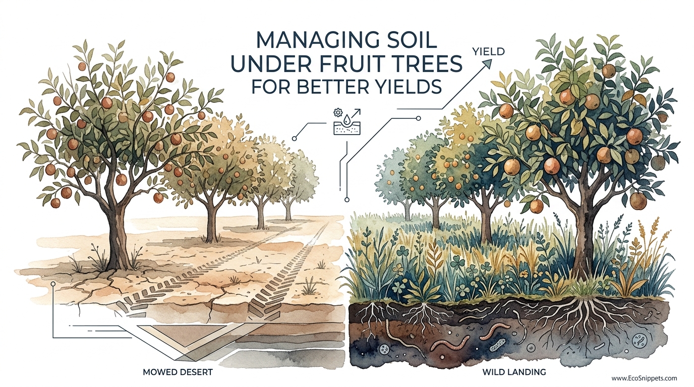 Managing Soil Under Fruit Trees For Better Yields