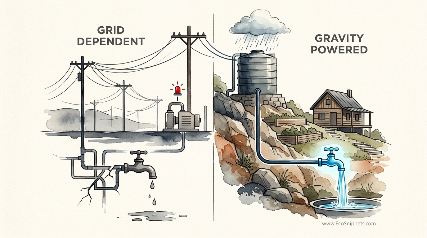 Reliable Homestead Gravity Water Systems