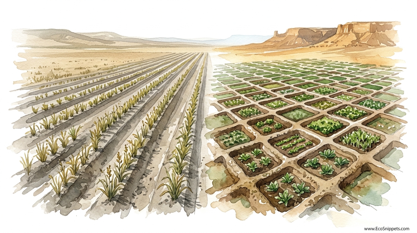 Zuni Farming Methods For Dry Climates