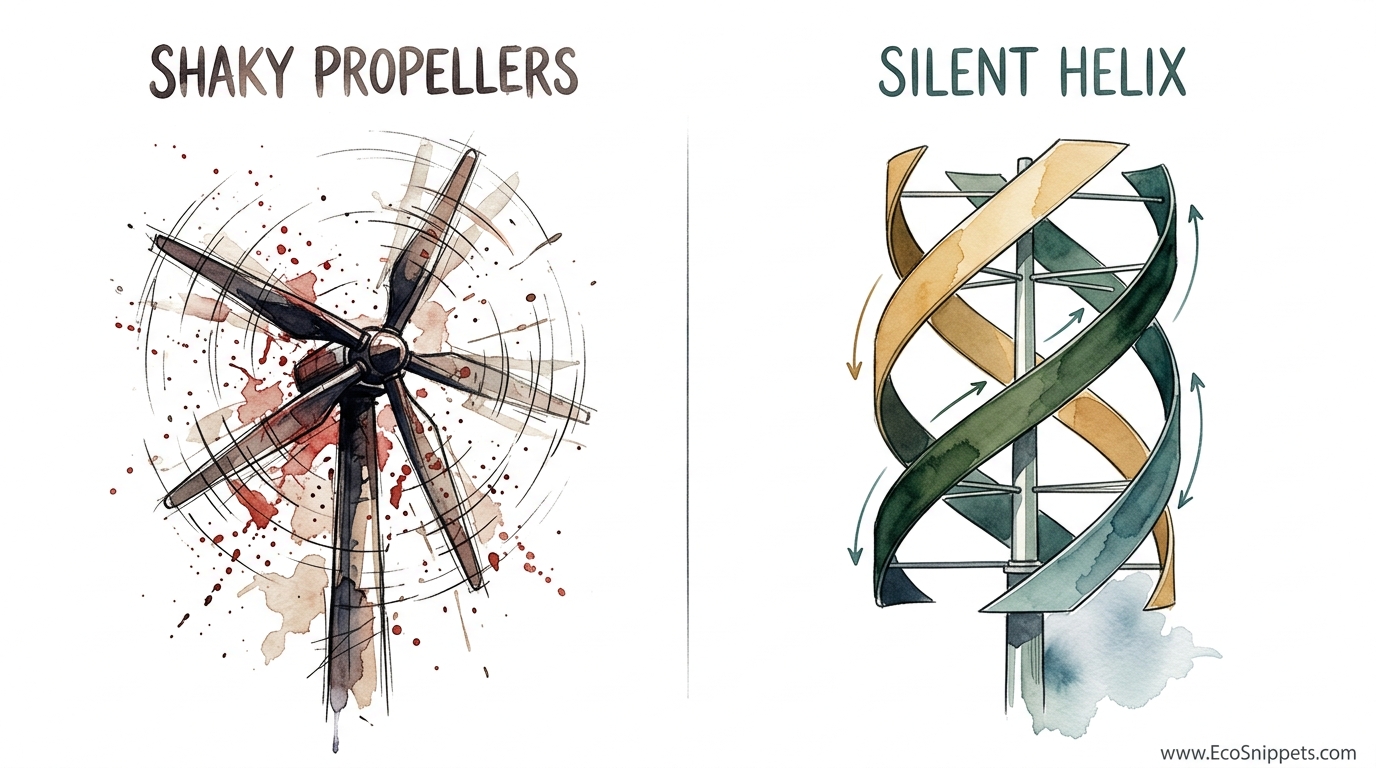 Vertical Axis Wind Turbines For Urban Homes