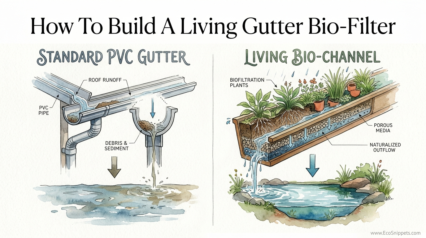 How To Build A Living Gutter Bio-Filter