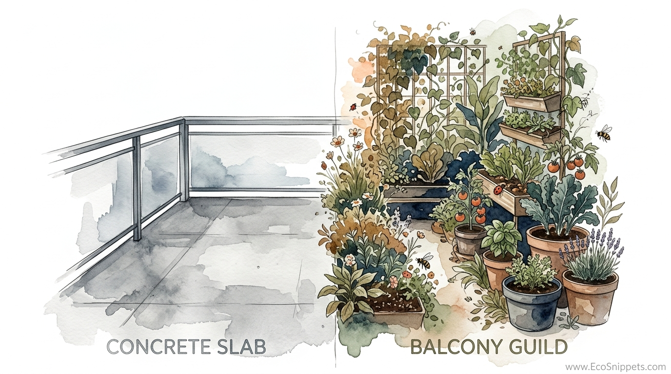 Permaculture Balcony Garden Design